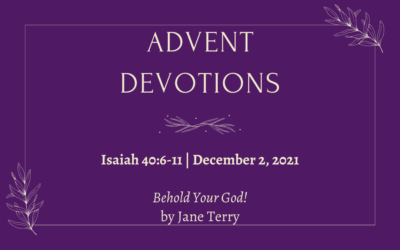 Behold Your God! | 2021 Advent Devotions